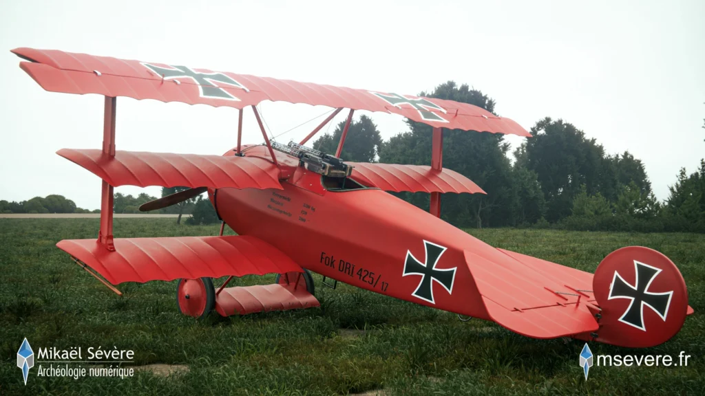 Restitution 3D Baron Rouge