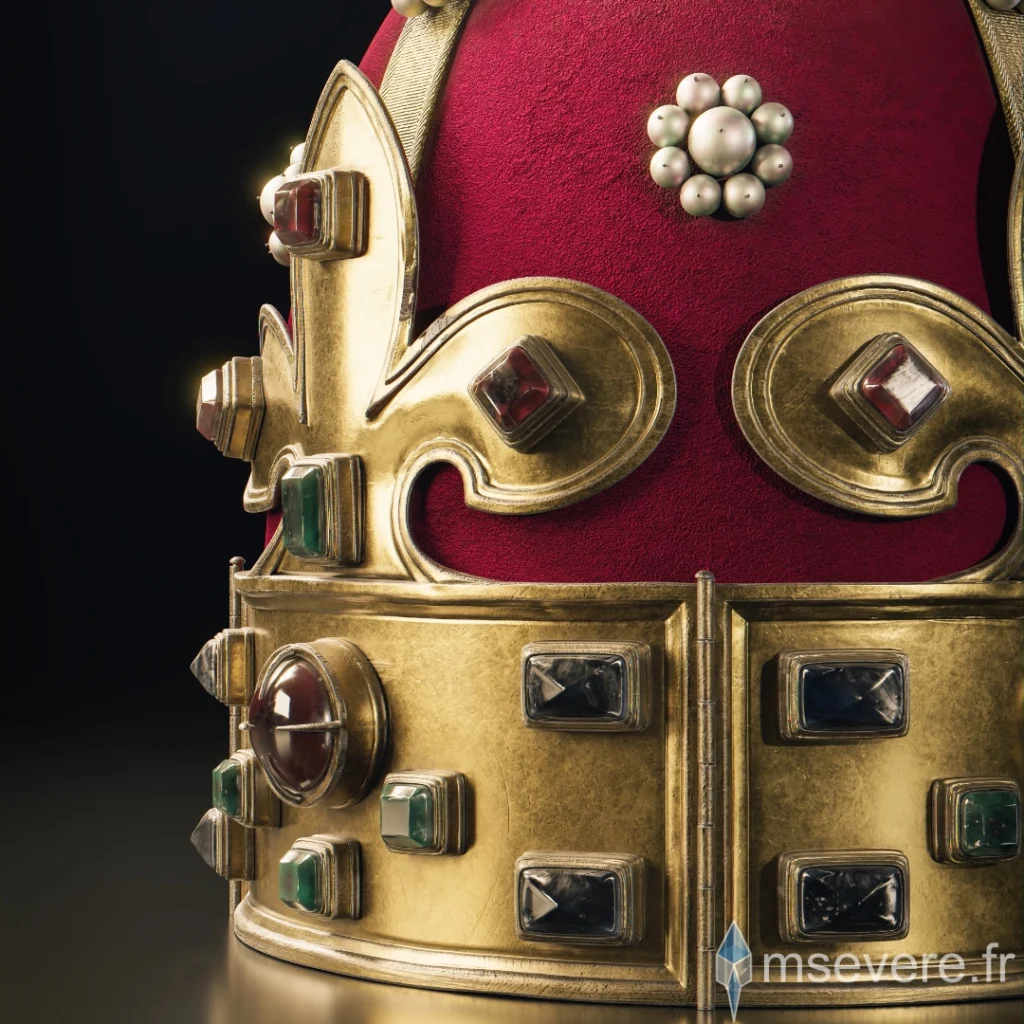 Reconstitution 3D Couronne France