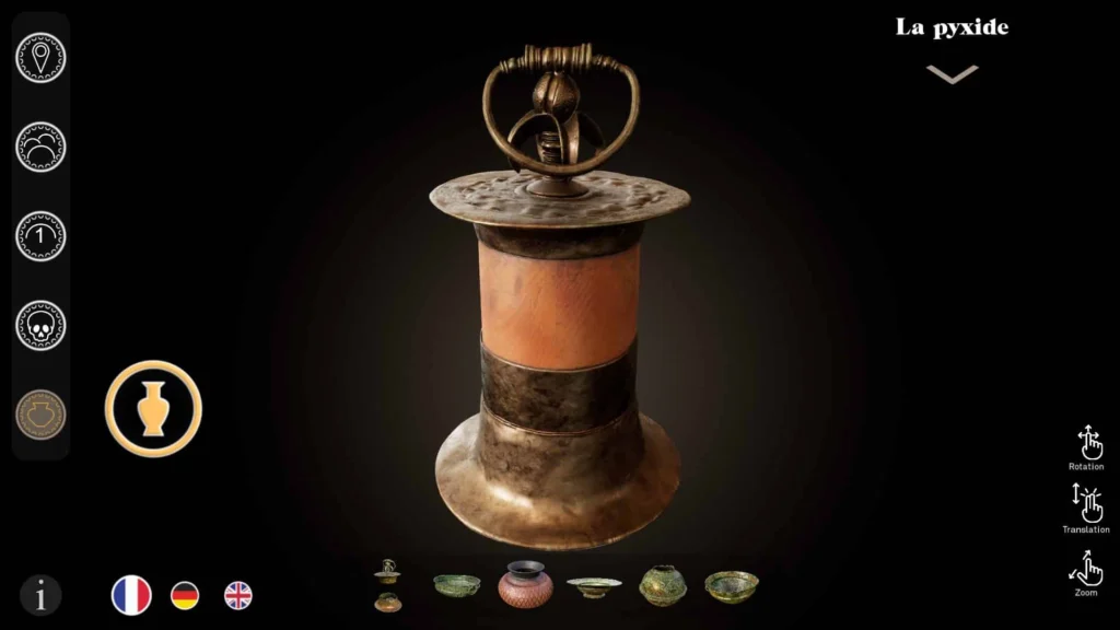 Restitution 3D Tumulus Appenwihr